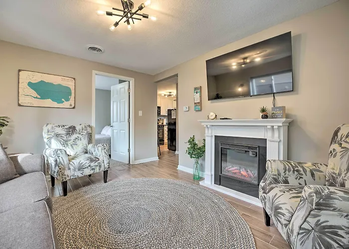 Waterfront Syracuse Home W/ Patio & Fire Pit!